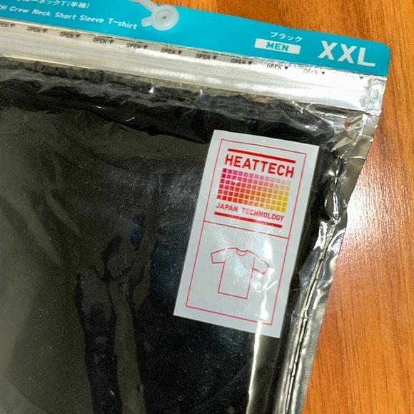 MEN’S NWT Uniqlo Heattech Crew Neck Short Sleeve T-Shirt - Picture 5 of 13